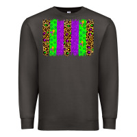 Smoke mardi gras brush stoke Premium Sweatshirt - JahusDesignShop