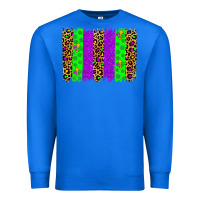 True Royal mardi gras brush stoke Premium Sweatshirt - JahusDesignShop