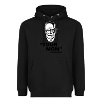 Black your mom  Sigmund Freud Heavyweight Hoodie - artisFamous