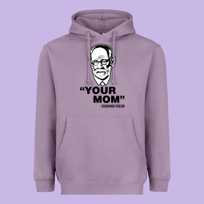 Your Mom  Sigmund Freud Heavyweight Hoodie Designed By Artisfamous