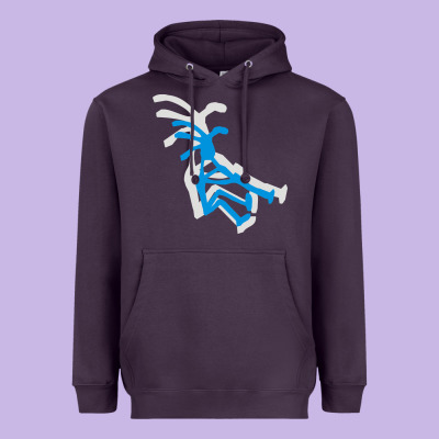 Kokopeli Funny Heavyweight Hoodie Designed By Artisfamous