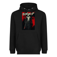 Black friday the 13th jason drip Heavyweight Hoodie - artisFamous