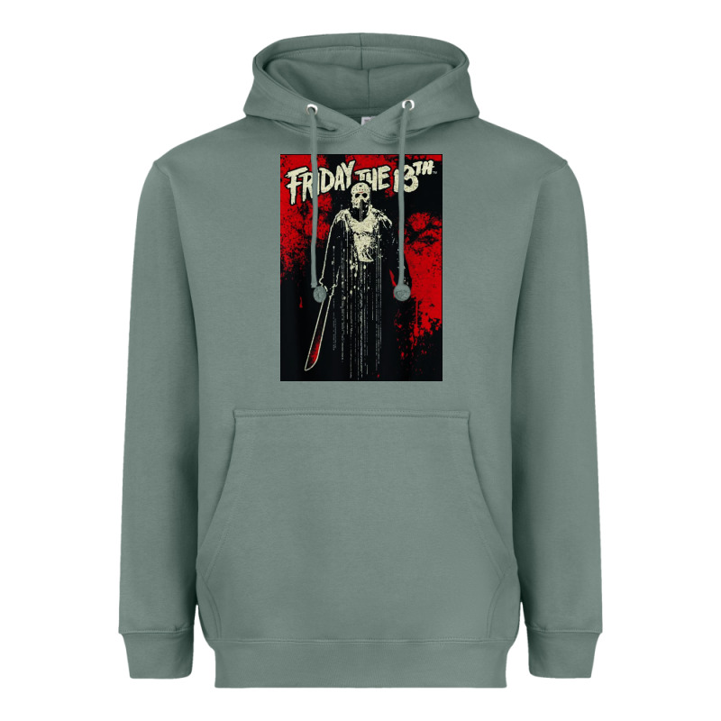 Friday The 13th Jason Drip Heavyweight Hoodie by artisFamous | Teevron