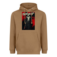 Toasted Coconut friday the 13th jason drip Heavyweight Hoodie - artisFamous
