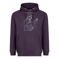 Plum Sturgill Simpson Heavyweight Hoodie - artisFamous