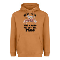 Meerkat mess with the crabo you get the stabo Heavyweight Hoodie - artisFamous