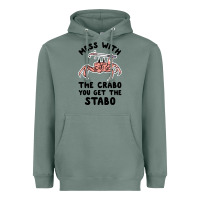 Sage mess with the crabo you get the stabo Heavyweight Hoodie - artisFamous