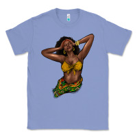 Colony Blue Black woman Classic Tee - HowdyJamesFarm