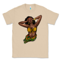 Mushroom Black woman Classic Tee - HowdyJamesFarm