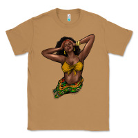 Toasted Coconut Black woman Classic Tee - HowdyJamesFarm