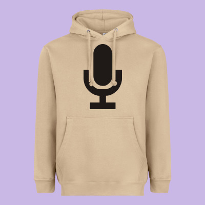 Microphone Funny Music Heavyweight Hoodie Designed By Artisfamous