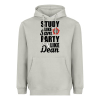 Moon Dust study like sam party like dean Heavyweight Hoodie - artisFamous