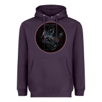 Plum Sturgill Simpson Star Heavyweight Hoodie - artisFamous