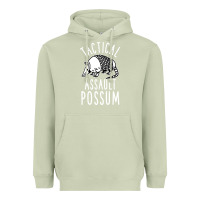 Matcha tactical assault possum Heavyweight Hoodie - artisFamous