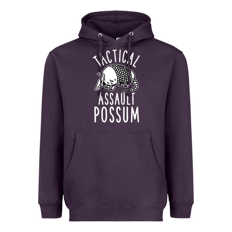 Tactical Assault Possum Heavyweight Hoodie by artisFamous | Teevron