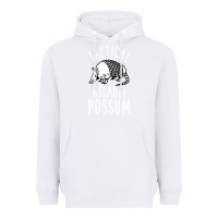 White tactical assault possum Heavyweight Hoodie - artisFamous