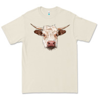 Bone hereford cow head Premium Tee - RanaPortraitStore