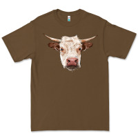 Cacao hereford cow head Premium Tee - RanaPortraitStore