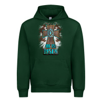Forest Green cross1 Urban Hoodie - RanaPortraitStore