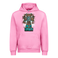 Fuchsia Pink cross1 Urban Hoodie - RanaPortraitStore
