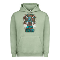 Pigment Oil Green cross1 Urban Hoodie - RanaPortraitStore