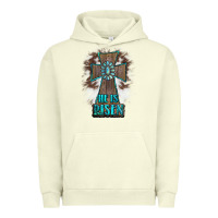 Pigment Pistachio cross1 Urban Hoodie - RanaPortraitStore