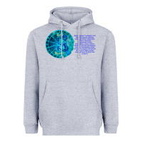 Heather Grey Aquarius Sign Zodiac Astrology Horoscope T-shirt Heavyweight Hoodie - artisFamous
