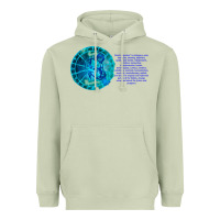 Matcha Aquarius Sign Zodiac Astrology Horoscope T-shirt Heavyweight Hoodie - artisFamous