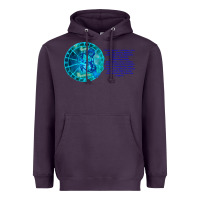 Plum Aquarius Sign Zodiac Astrology Horoscope T-shirt Heavyweight Hoodie - artisFamous