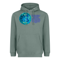 Sage Aquarius Sign Zodiac Astrology Horoscope T-shirt Heavyweight Hoodie - artisFamous
