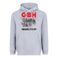 Heather Grey Charged G.B.H Heavyweight Hoodie - artisFamous