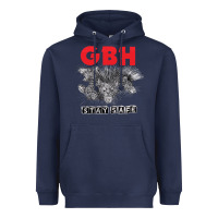Navy Charged G.B.H Heavyweight Hoodie - artisFamous