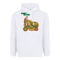 White Sturgill Simpson Tractor Heavyweight Hoodie - artisFamous
