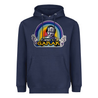 Navy friend of garak Heavyweight Hoodie - artisFamous