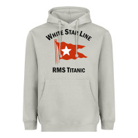 Moon Dust white star line (1) Heavyweight Hoodie - artisFamous
