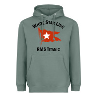 Sage white star line (1) Heavyweight Hoodie - artisFamous