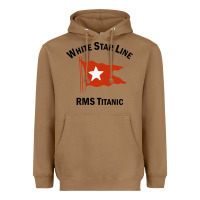 Toasted Coconut white star line (1) Heavyweight Hoodie - artisFamous