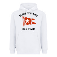 White white star line (1) Heavyweight Hoodie - artisFamous