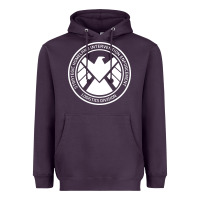 Plum agents of shield Heavyweight Hoodie - artisFamous