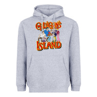 Heather Grey gilligan island Heavyweight Hoodie - artisFamous