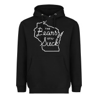 Black the bears still suck Heavyweight Hoodie - artisFamous