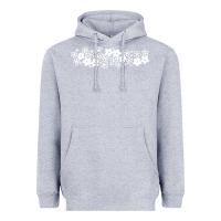 Heather Grey pyrex pattern Heavyweight Hoodie - artisFamous