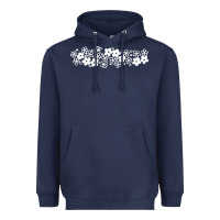 Navy pyrex pattern Heavyweight Hoodie - artisFamous
