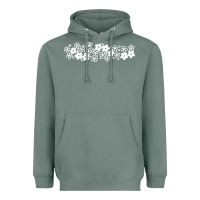 Sage pyrex pattern Heavyweight Hoodie - artisFamous