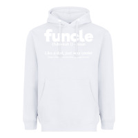 White funcle definition Heavyweight Hoodie - artisFamous