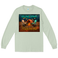 Matcha falling leaves and nights like this mouse pad Long Sleeve Tee - BundleAndBundleShop