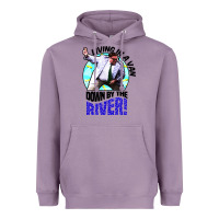 Lavender chris farley   matt foley nostalgia Heavyweight Hoodie - artisFamous