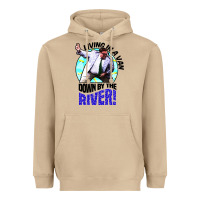 Mushroom chris farley   matt foley nostalgia Heavyweight Hoodie - artisFamous