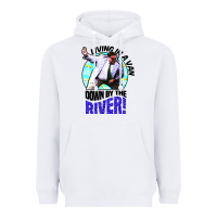 White chris farley   matt foley nostalgia Heavyweight Hoodie - artisFamous
