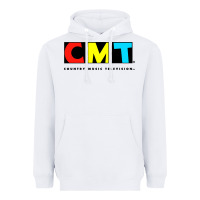 White cmt Heavyweight Hoodie - artisFamous